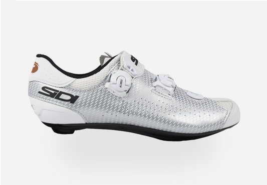 CHAUSSURES SIDI GENIUS X  2026     Couleur : argent - blanc