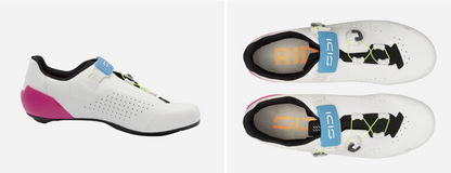 CHAUSSURES SIDI GENIUS  X  WYVE     2026   Couleur : blanc fluo