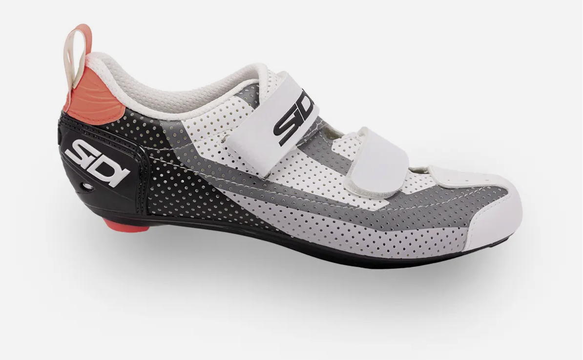 CHAUSSURES SIDI T-5 AIR   TRIATHLON   Couleur : gris - blanc - jaune     2025-26