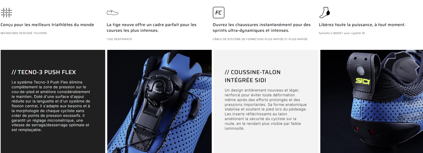 CHAUSSURES SIDI   TRI-SIXTY  2026    TRIATHLON     Couleur : pétrole