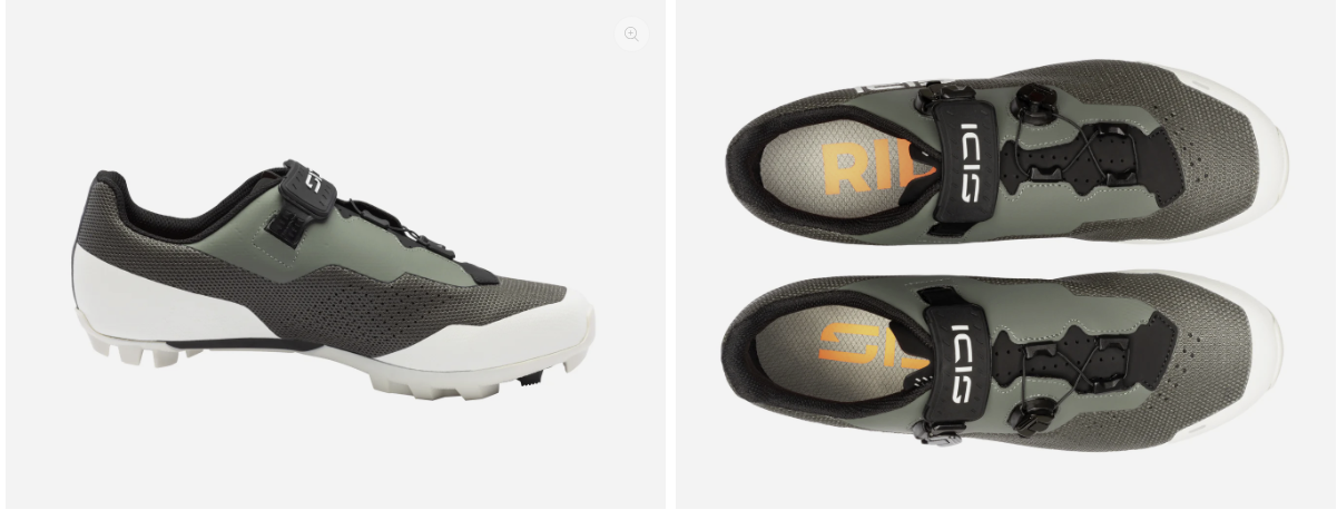 CHAUSSURES SIDI ASPER  2026  Optimisé pour le gravier    Couleur : gris givré - blanc glacé