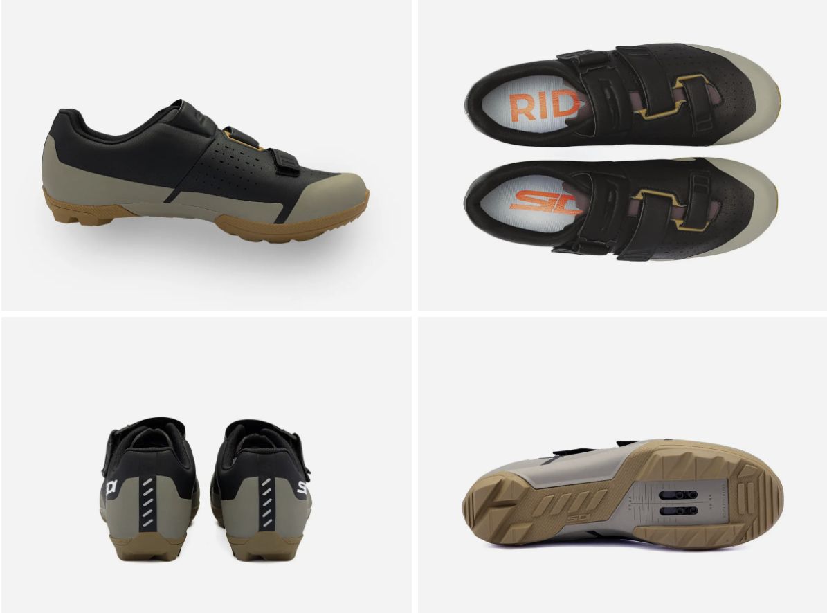 CHAUSSURES SIDI ASPER  2026  Optimisé pour le gravier    Couleur : noir
