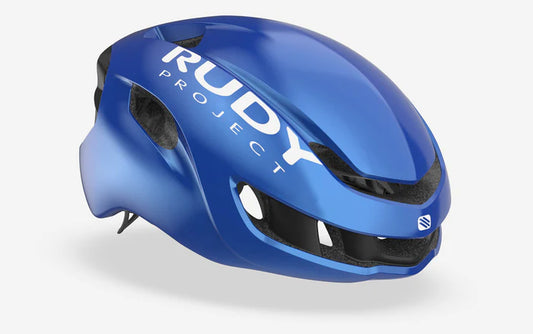 Casque Nytron      Couleur: Metal Blue Shiny/Black Matte    2026
