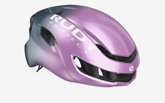 Casque Nytron  Couleur: Lilac/Blue Avio Metal Shiny  2026