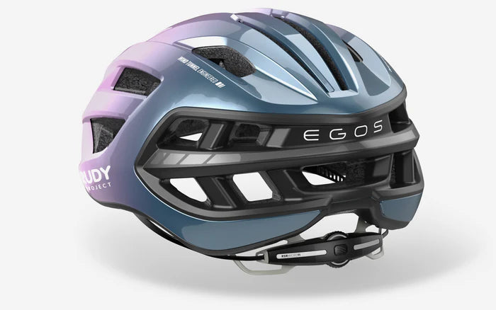 CASQUES EGOS  2026 Couleur: Lilac/Blue Avio Metal Shiny