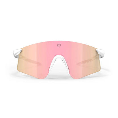 LUNETTE Astral X    Couleur :  White Matte With Multilaser Rose Gold Lenses    2026