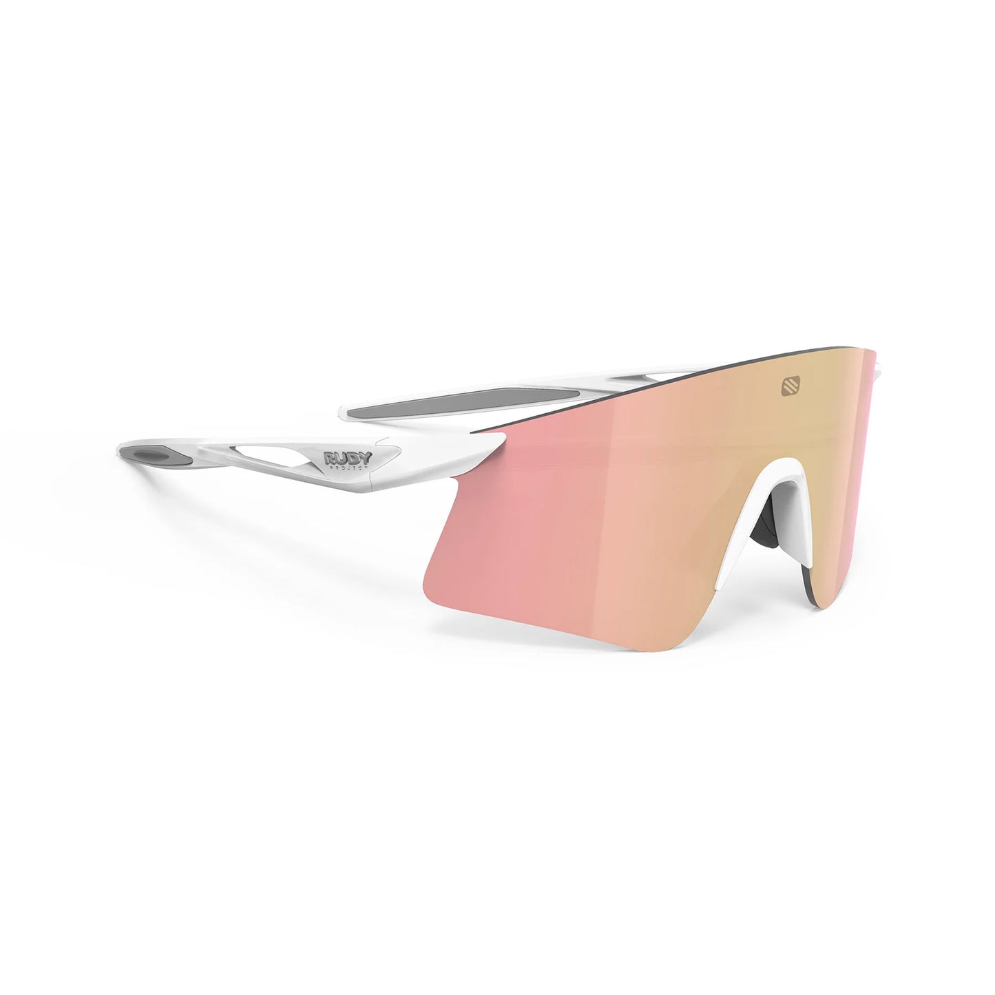 LUNETTE Astral X    Couleur :  White Matte With Multilaser Rose Gold Lenses    2026