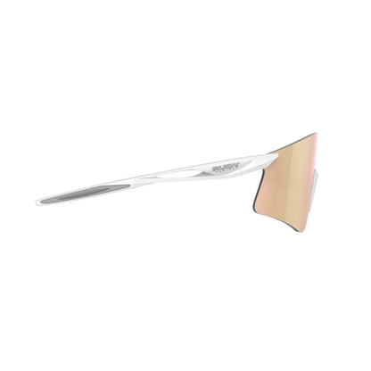 LUNETTE Astral X    Couleur :  White Matte With Multilaser Rose Gold Lenses    2026