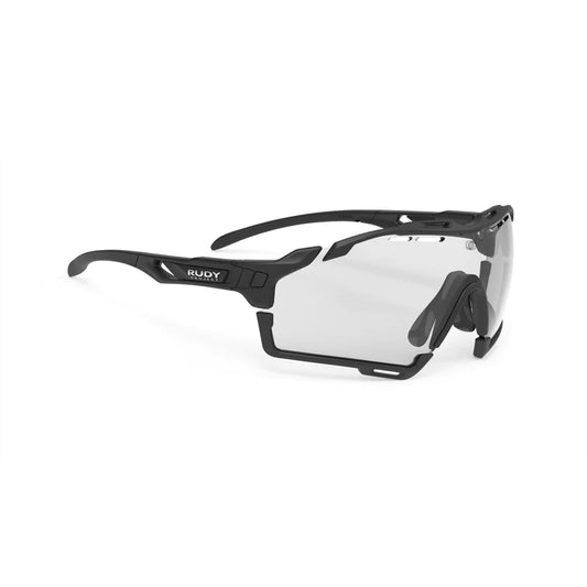 LUNETTE LIGNE DE COUPE/CUTLINE   Couleur : Matte Black Frame with ImpactX Photochromic 2 Black Lenses Black Bumpers 2026