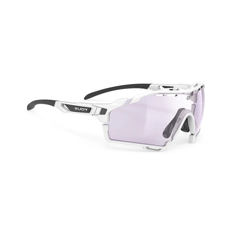 LUNETTE LIGNE DE COUPE COLOUR CADRE BLANC BRILLANT CUTLINE AVEC VERRES PHOTOCHROMIQUES LASER VIOLET IMPACTX-2 PARE-CHOCS BLANCS 2026