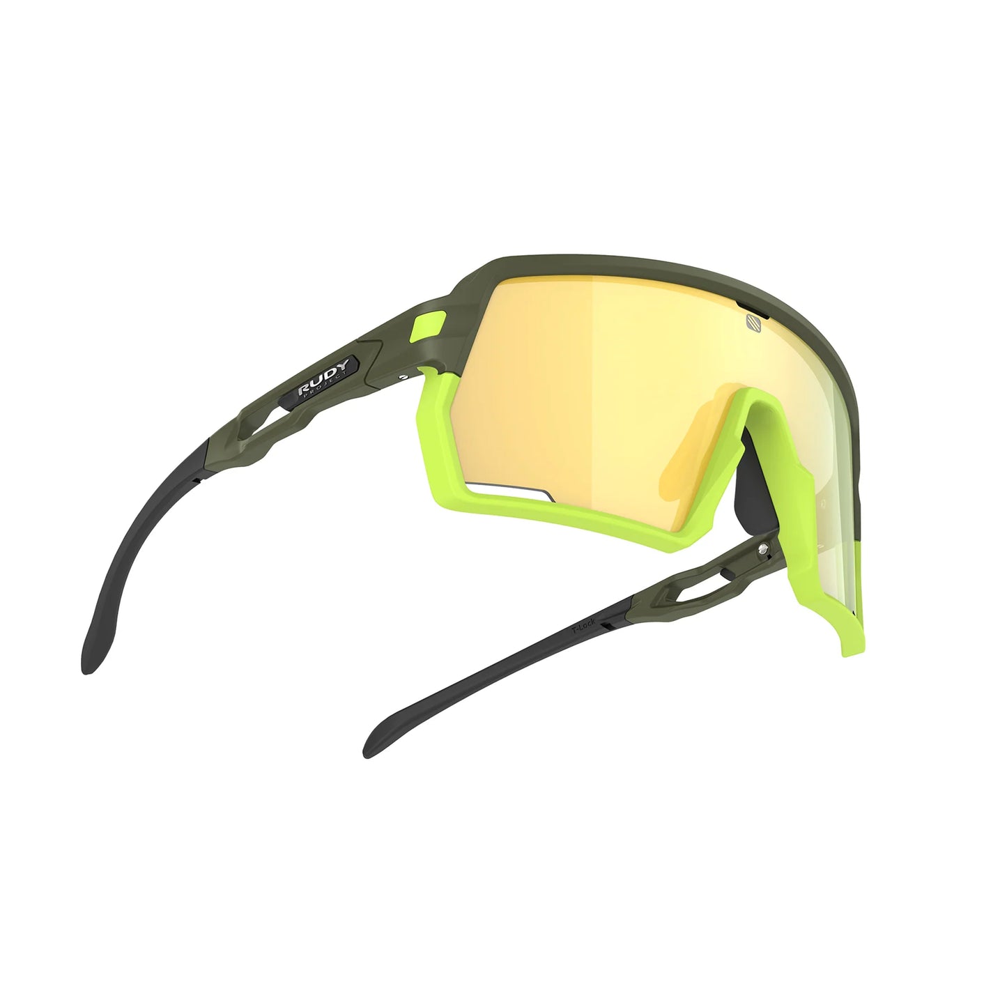 Lunette  rudy  Kelion   Couleur : Monture Kelion Olive Matte avec verres jaunes Multilaser  2026