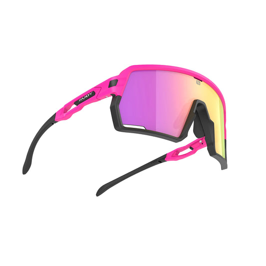 Lunette  rudy  Kelion   Color: Kelion Pink Fluo Matte Frame With Multilaser Sunset Lenses  2026