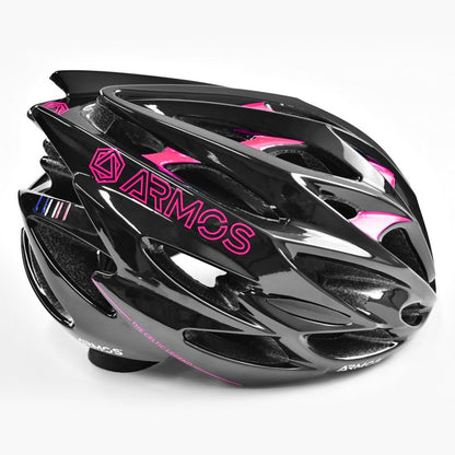 CASQUE ARMOS METEOR – NOIR/ROSE FLUO   3698
