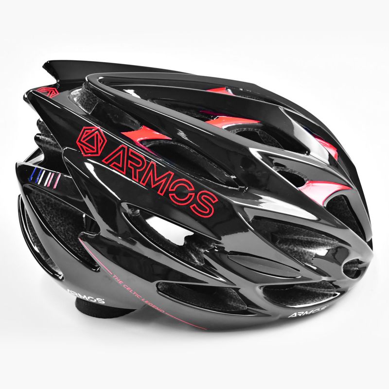CASQUE ARMOS METEOR – NOIR/ROUGE   3700