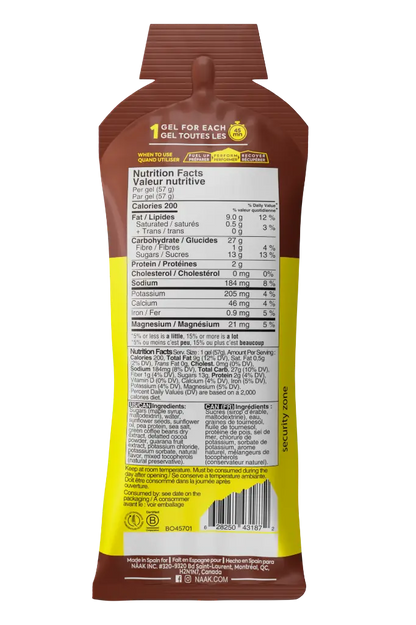 Ultra Energy™ - Gel Caféiné | Chocolat - 12 Gels 2026
