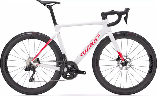 FILANTE SL +Z BAR   E639F3C (with carbon Z BAR)    	F20 White, Red - Glossy SRAM FORCE AXS E1 2x12	MICHE SWR EVO 50 CARBON 2026