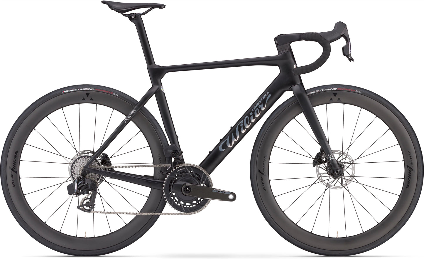 FILANTE SL +Z BAR    E639LDC (with carbon Z BAR)	NOUVEAU - F26 Bullet Black - Matt & Glossy SHIMANO ULTEGRA Di2 2x12 R8170	MICHE SWR EVO 50 CARBON   2026