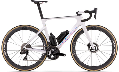FILANTE SLR ID2   F30 Pure White - Glossy & Matt     E666IDO	SHIMANO DURA ACE Di2 R9270	MICHE KLEOS 50 CARBON 2026