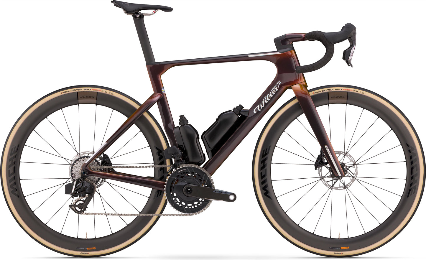 FILANTE SLR ID2   E666IDE    F33 Solar Bronze - Glossy & Matt	SHIMANO DURA ACE Di2 R9270	MICHE KLEOS RD 50 CARBON | CERAMICSPEED BEARINGS   2026