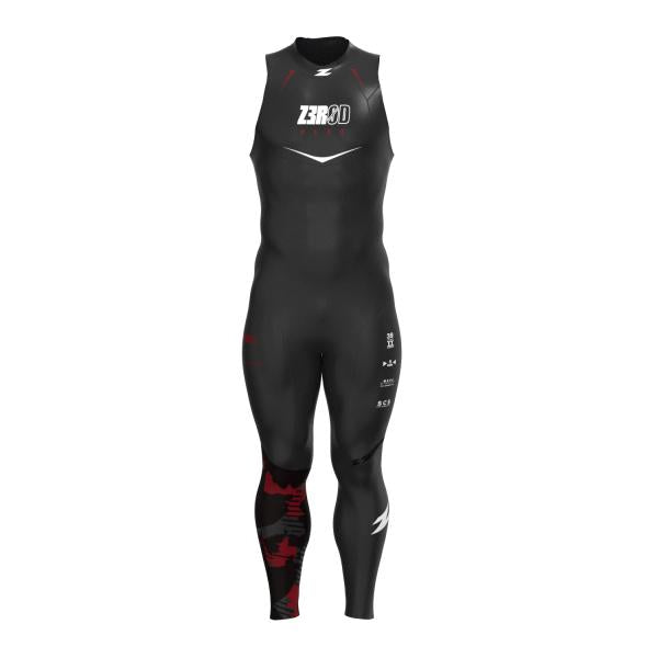 WETSUIT      FLEX SANS MANCHES HOMME      25WMFLSL  BLACK/RED    2026