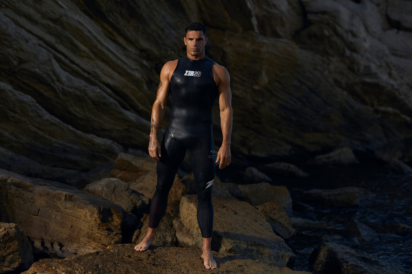 WETSUIT      FLEX SANS MANCHES HOMME      25WMFLSL  BLACK/RED    2026