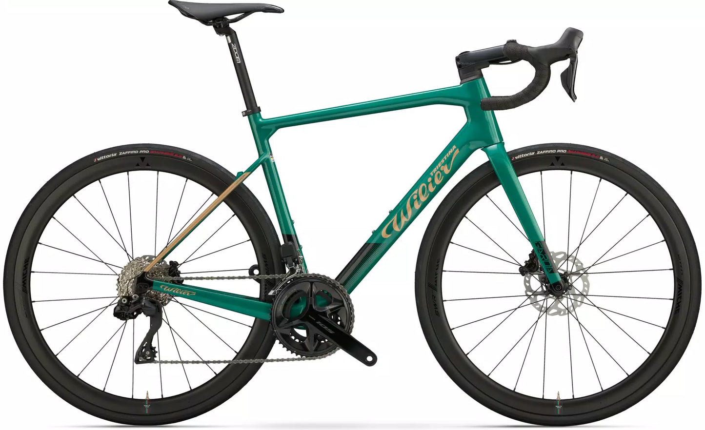 GARDA+STEMMA S2  E606V38  G42 Green Gold  Glossy 	SRAM RIVAL AXS E1 2x12	MICHE SWR EVO 40 CARBON    2026