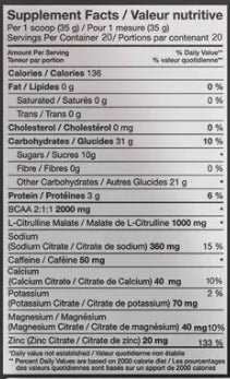 ÉTINCELLE   PRO   ÉLITE Saveur: FRAMBOISE CITRON VERT