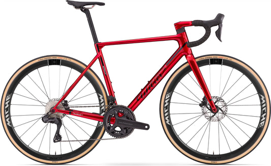Verticale SLR    E608IDL     Q2 Velvet Red - Glossy       SHIMANO DURA ACE Di2 R9270	MICHE KLEOS 42 CARBON    2026