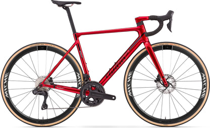 Verticale SLR  E508IDK  	Q2 Velvet Red - Glossy   SHIMANO DURA ACE Di2 R9270	MICHE KLEOS RD 36 CARBON | CERAMICSPEED BEARINGS  2026