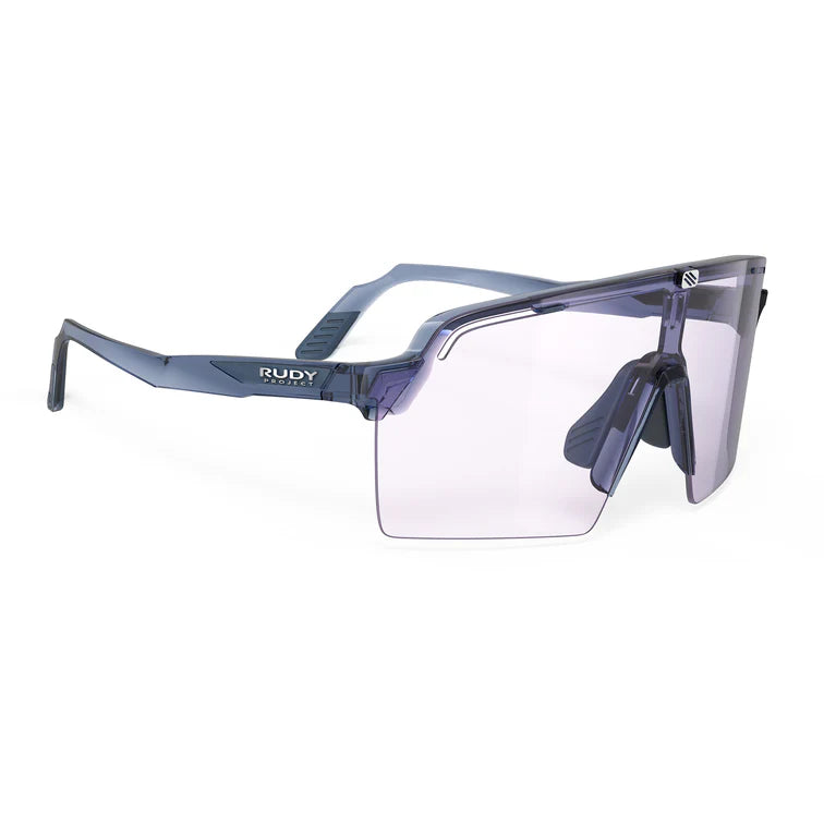 Spinshield Pro  Référence SP987502-0000   Couleur : Spinshield Pro Crystal Avio Gloss Frame With ImpactX Photochromic 2 Laser Purple Lenses       2026