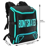 SAC BONT SKATE   Black/Gamma Blue 48x35x17cm  ADULTE 2025