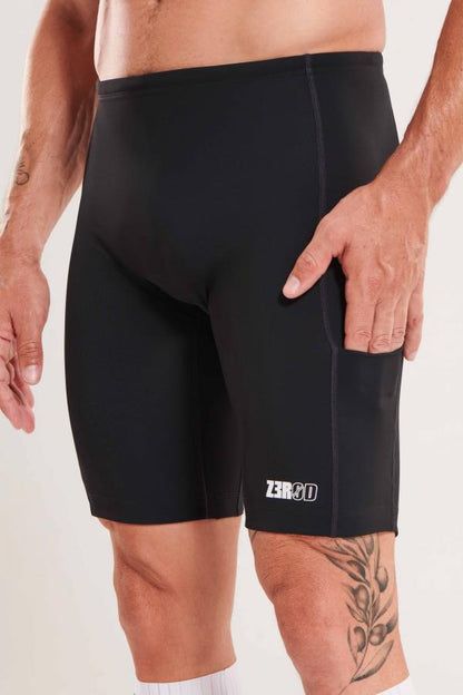 SHORT racer HOMME   26TMRSHO  PURE BLACK