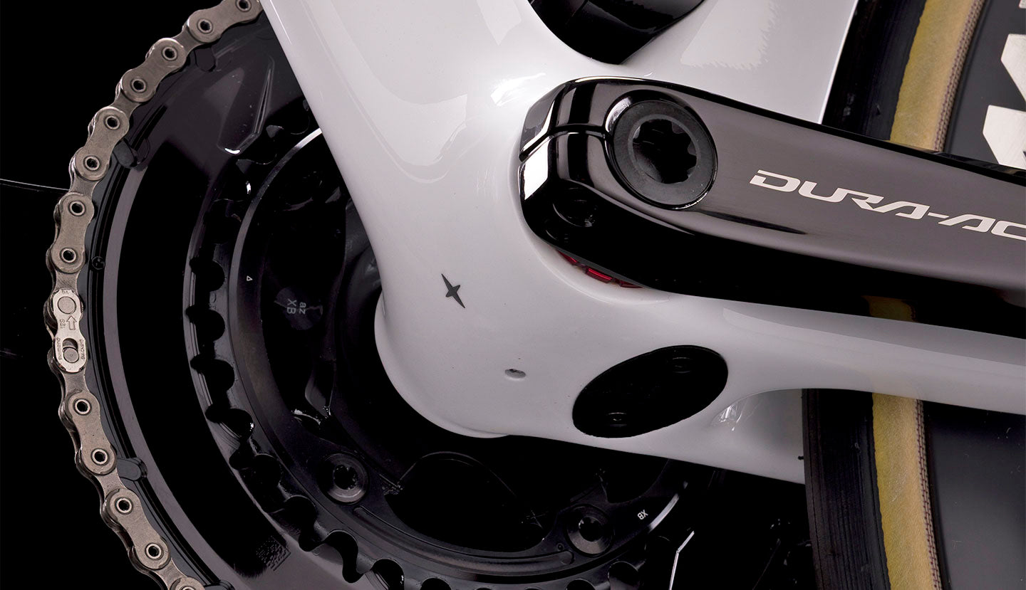 FILANTE SLR ID2   F30 Pure White - Glossy & Matt     E666IDO	SHIMANO DURA ACE Di2 R9270	MICHE KLEOS 50 CARBON 2026