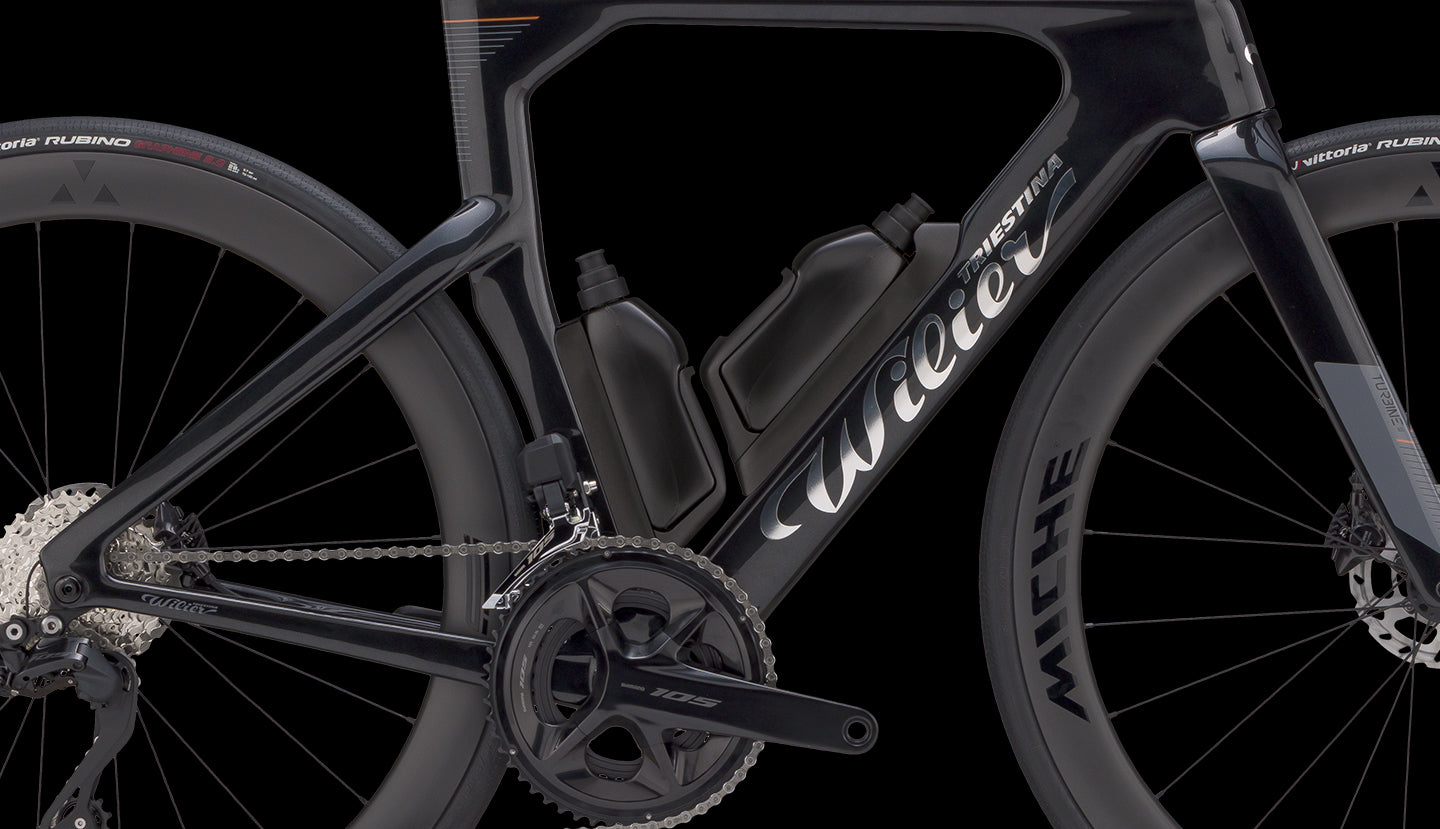 Turbine SL +BAR  E6546I3   T18 Black Grey Glossy      SHIMANO 105 Di2 2x12 R7170	MICHE S 50 CARBON 2026