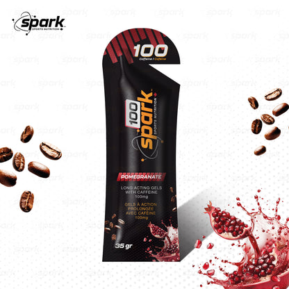 SPARK GELS  100  grenade  35 g MG CAFÉINE  2026