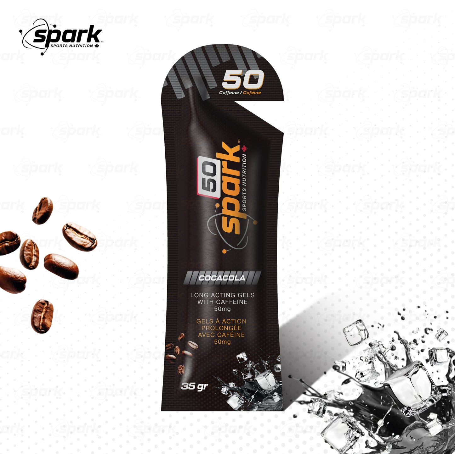 SPARK GELS  50  COLA  50 MG CAFÉINE  2026