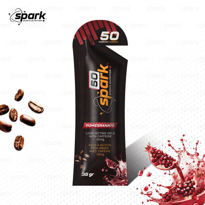 SPARK GELS  50  GRENADE   50 MG CAFÉINE  2026