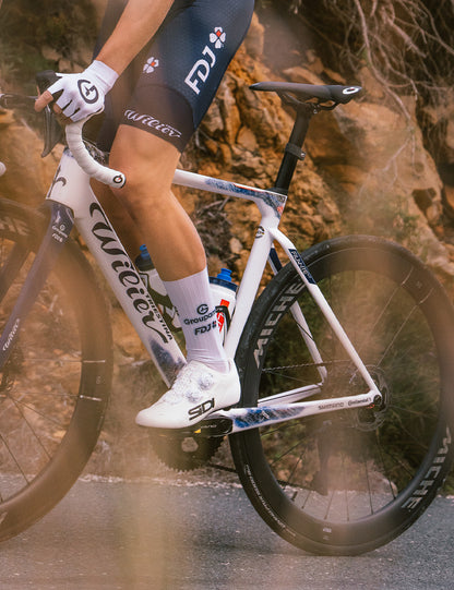 Filante SLR ID1  +F BAR	 F25 Fragments de Métamorphose - Glossy Modèle  E503TBE	Wheelset  SRAM RED AXS E1 2x12 + POWERMETER	MICHE KLEOS RD 50 CARBON | CERAMICSPEED BEARINGS      2026