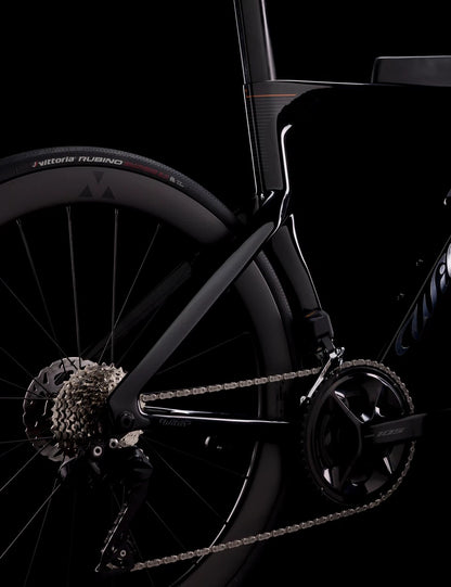 Turbine SL +BAR  E6546I3   T18 Black Grey Glossy      SHIMANO 105 Di2 2x12 R7170	MICHE S 50 CARBON 2026