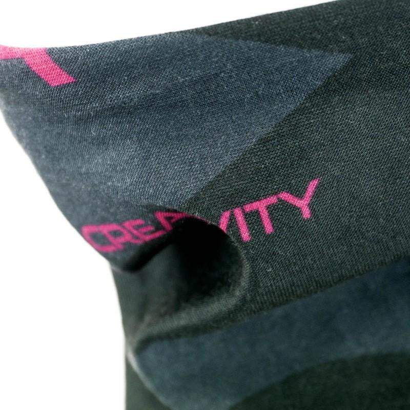 BANDANA BANDANA TOUR DE COU multifonction SILA - SS Créativity Noir / Rose A-BANDANA SILA SPORT 