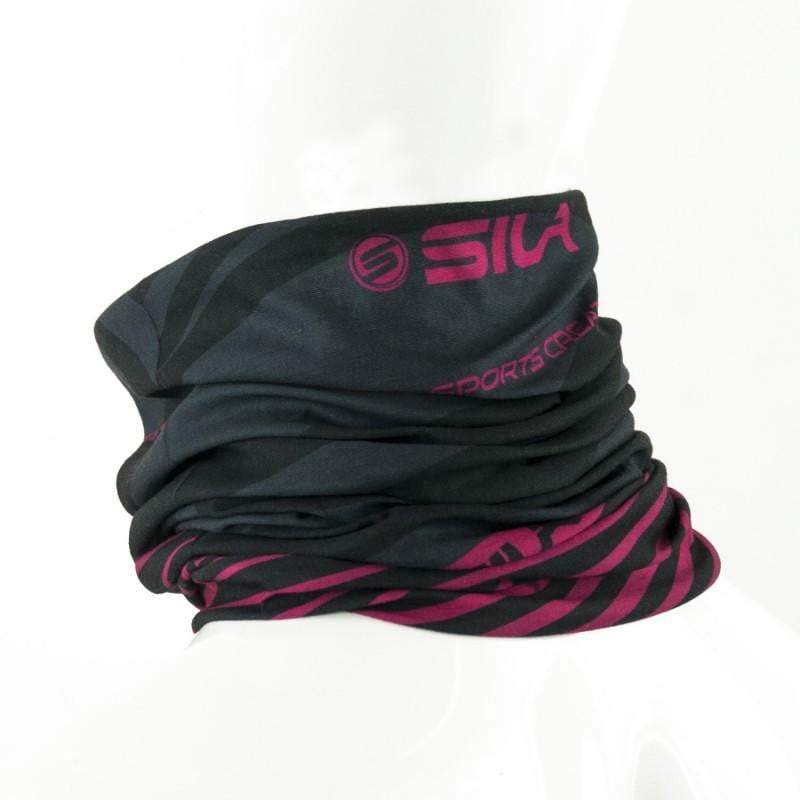 BANDANA BANDANA TOUR DE COU multifonction SILA - SS Créativity Noir / Rose A-BANDANA SILA SPORT 