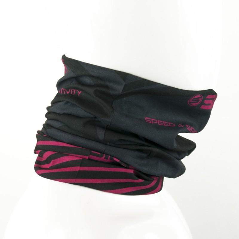 BANDANA BANDANA TOUR DE COU multifonction SILA - SS Créativity Noir / Rose A-BANDANA SILA SPORT 