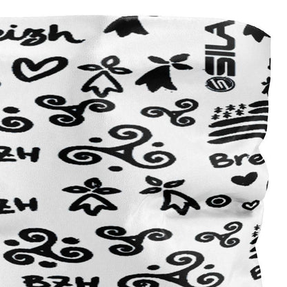 BANDANA TOUR DE COU multifonction SILA BREIZH Blanc Référence 2561 - Taille Unique - A-BANDANA SILA SPORTS 