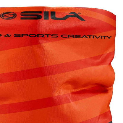 BANDANA TOUR DE COU multifonction SILA - SS Créativity Orange / Noir 1441 A-BANDANA SILA SPORT 