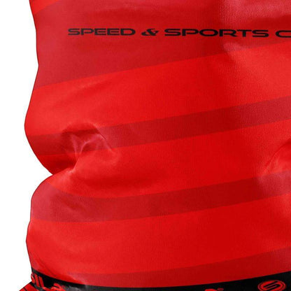 BANDANA TOUR DE COU multifonction SILA - SS Créativity Rouge / Noir 1438 A-BANDANA SILA SPORT 