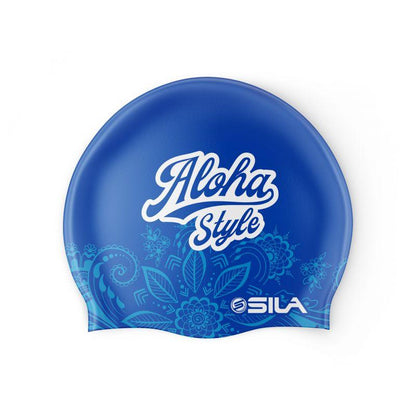 BONNET DE BAIN SILA ALOHA STYLE - NOIR Référence 2197 - Taille Unique - A-BONNET DE BAIN SILA SPORTS 