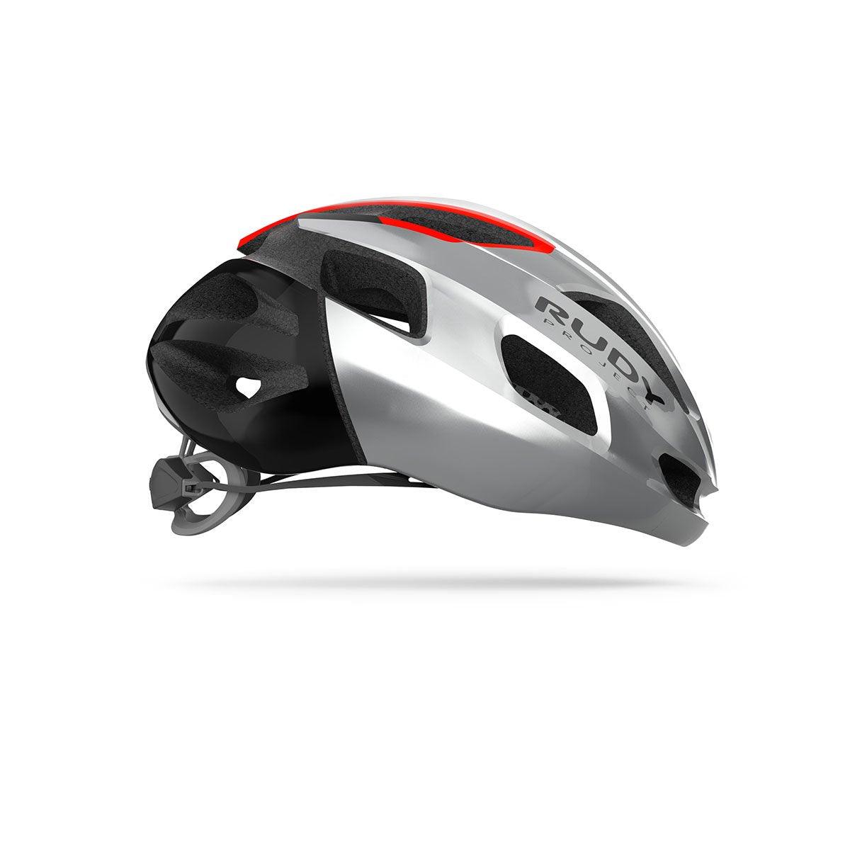 CASQUES STRYM HL 64 00 US | 150 COULEUR GRIS STRYM MÉTALLISÉ BRILLANT E-CASQUES RUDY PROJECT 