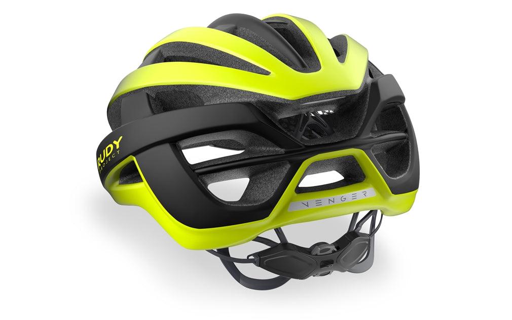 CASQUES VENGER HL 66 01 US | 200 L COULEUR VENGER JAUNE FLUO-NOIR MAT E-CASQUES RUDY PROJECT 