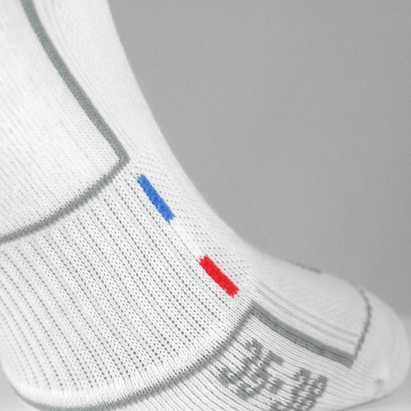 CHAUSSETTES COMFORT SILA - Courtes BLANC / GRIS 2082 A-CHAUSETTES SILA SPORTS 