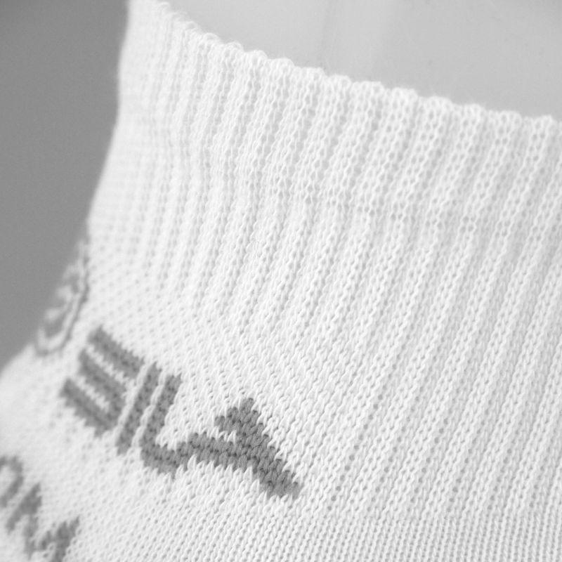 CHAUSSETTES COMFORT SILA - Courtes BLANC / GRIS 2082 A-CHAUSETTES SILA SPORTS 